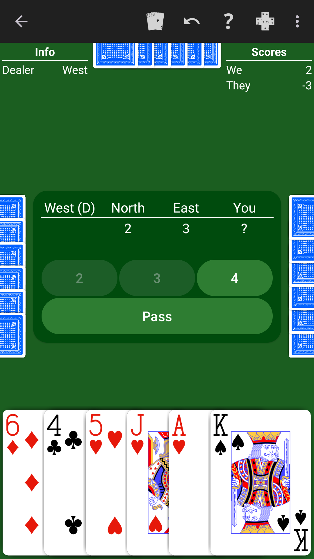 Pitch played on a classic green table